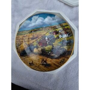Lowell‎ Davis Down On The Farm Danbury Mint Collector Plate 1991 AAS496